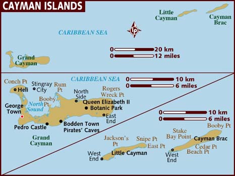 Caïmans, îles