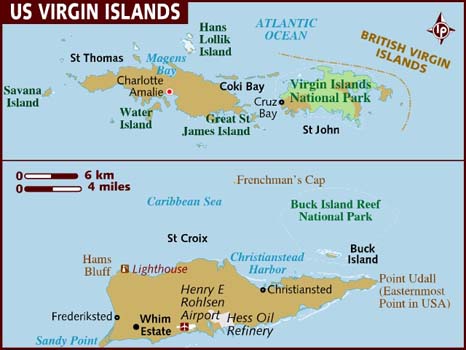 îles vierges USA